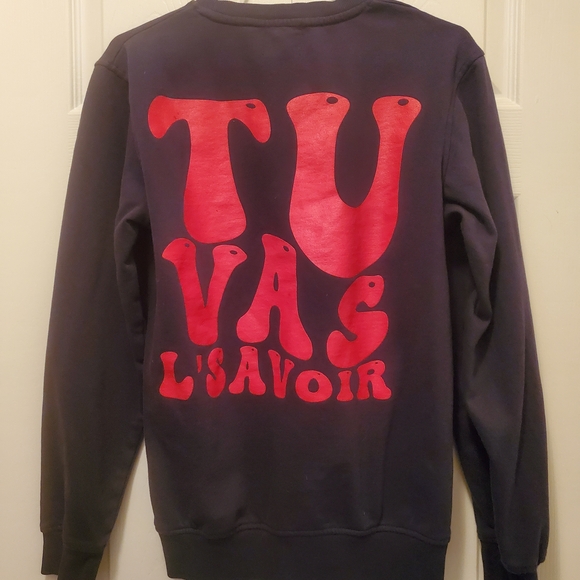 Peace Collective Crewneck Sweater Montreal Alouettes Size Small - Picture 2 of 6